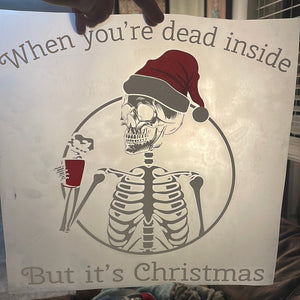 DEAD INSIDE BUT CHRISTMAS--8 PACK