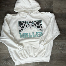 Load image into Gallery viewer, WALLEN WHITE HOODIE

