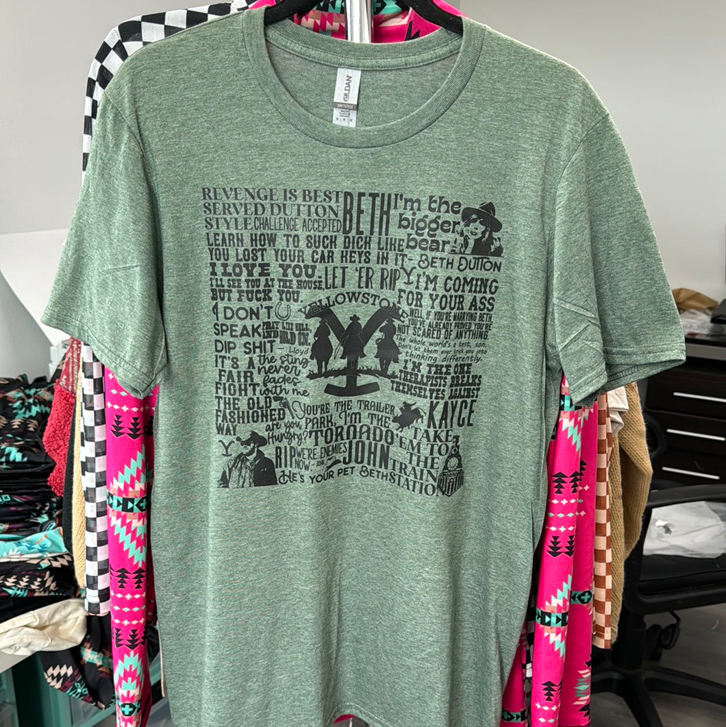 Y QUOTES TEE